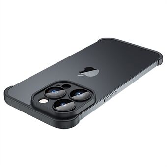 Telefon Bumper Case til iPhone 12 Pro Max 6,7 tommer, fleksibel TPU stødsikker hjørnecover uden bagplade