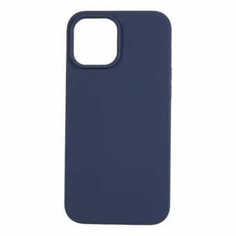 Til iPhone 12 Pro Max flydende silikone telefontaske Blødt foring Beskyttende telefonbagcover