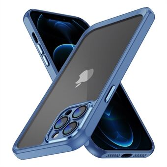 Til iPhone 12 Pro Max Drop Protection Case Hård Akryl Blød TPU Hybrid telefoncover