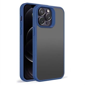 Style G til iPhone 12 Pro Max Faldbeskyttelse Skin-touch mat TPU+PC telefoncover bagcover