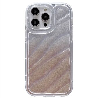 Til iPhone 12 Pro Max telefoncover Blødt TPU interiør Twill Texture Anti-ridse cover