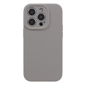 Til iPhone 12 Pro Max 6,7 tommer præcist udskæring tyndt telefoncover Flydende silikone+PC Anti-drop telefoncover