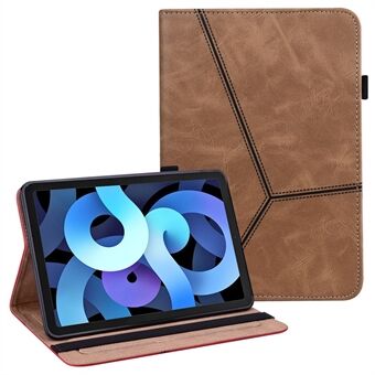 Læder Auto Wake/Sleep Tablet Stand Cover med kortholder til iPad Air (2020)
