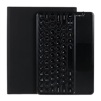 Bluetooth-tastatur Touchpad Læder Tablet Stand Cover Shell Case til iPad Air (2020) 10.9