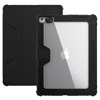 NILLKIN Stødsikker Kofanger Læder Taske Pro Tablet Stand Cover Shell til iPad 10.2 2019/2020
