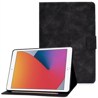 Til iPad 10.2 (2020) (2019) / iPad Air  (2019) Tablet-etui i kalvelæder Kortholder Justerbar Stand Beskyttelsescover