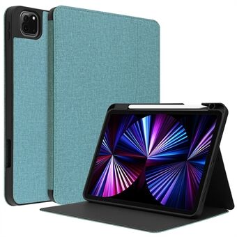 Business Style Drop-resistent TPU + PU læder Stand Tablet Cover til iPad Pro  (2021)