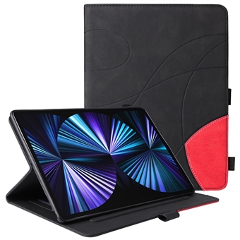 Dobbeltfarvet splejsning Skin Touch Anti-drop Anti-ridse magnetisk låsekort Slots Design tablet-etui med Stand til iPad Pro  (2020)/(2018)/(2021)/Air (2020)