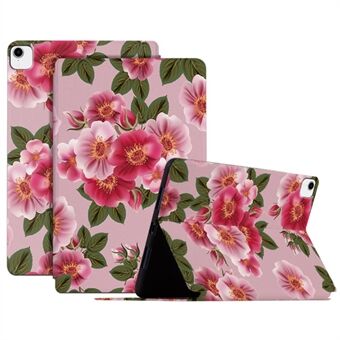 Til Apple iPad Pro  (2018) / (2020) / (2021) Stand Design Blomstermønster trykt Folio Flip Tablet Case Anti-ridse læder beskyttelsescover
