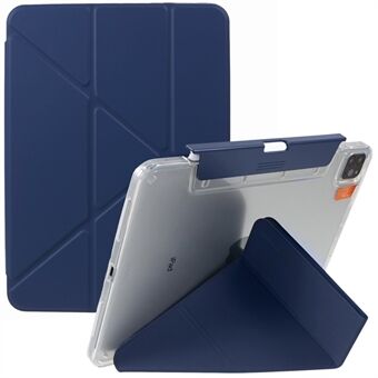MUTURAL til iPad Pro 11 (2020) / (2021) / (2022) Tablet-etui PU-læder Origami- Stand med aftagelig blyantholder