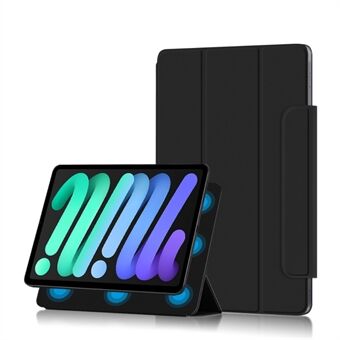 Tri-fold Stand magnetisk absorption PU læder tabletcover til iPad mini (2021)