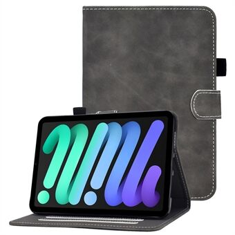 Indbyggede kortpladser, der understøtter Stand læder + TPU-tablet-etui Beskyttende tablet-pc-skal til iPad mini (2021)