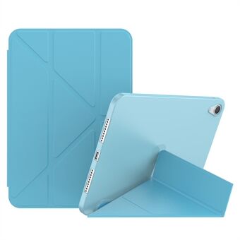 Magnetisk absorption Origami Smart TPU + PU læderetui Tablet Cover til iPad mini (2021)