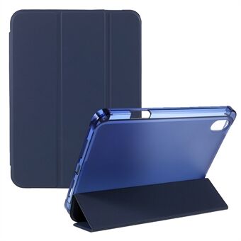 Stand PU-læder+TPU-tabletbeskyttende etui Shell med kuglepen til iPad mini (2021)