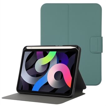 Understøttende Stand PU-læder+TPU-tabletbeskyttende etui Shell med kuglepen til iPad mini (2021)