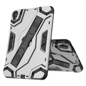 Shield Style Drop-resistent PC+TPU Tablet Beskyttelsesetui med Strap Kickstand til iPad mini (2021)