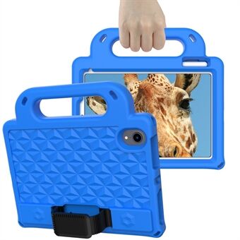 Rhombus Design Anti-Drop skridsikkert støtteben Design EVA beskyttende tabletcover med skulderstrop til iPad mini (2021)