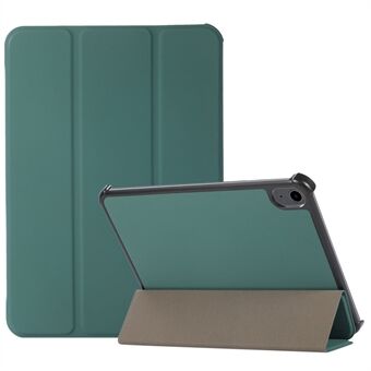 Tri-fold Stand Design Anti-rids Anti-Fall PU læder tablettaske Shell til iPad mini (2021)