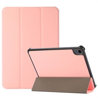Tri-fold Stand Design Anti-rids Anti-Fall PU læder tablettaske Shell til iPad mini (2021)