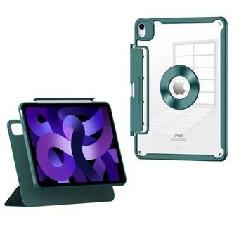 Til iPad mini (2021) Skuffe Pen Slot Design Magnetisk aftageligt etui Fuld beskyttelse PU Læder Tablet Stand Cover
