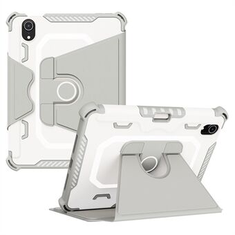 Til iPad mini (2021) Tablet Cover 360-graders rotation Panser Læder Stand Tablet Cover med Auto Wake/ Sleep