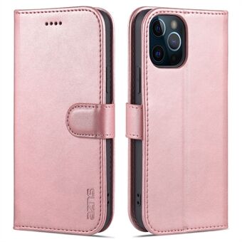 AZNS PU Læder Folio Flip Wallet Stand Full Protect Design Phone Shell til iPhone 13 