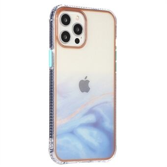 Starry Sea Marble Pattern Acryl + TPU Telefon Hybrid Cover Cover til iPhone 13 
