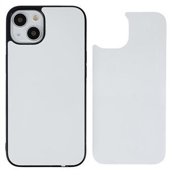 Blødt TPU+PC+aluminiumsarktelefoncover til iPhone 13 , understøtter varmeoverførselstryktelefonetui