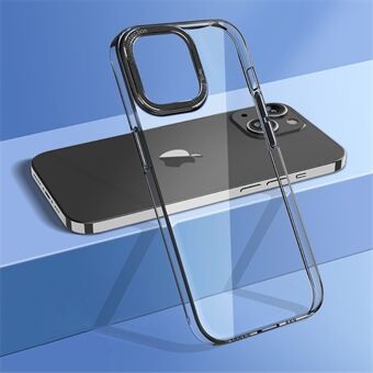 Til iPhone 13 6,1 tommer hårdt pc-telefontaske Ridsefast krystalklart, tyndt cover Stødsikkert telefoncover bagpå