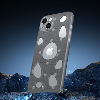 XUNDD Til iPhone 13 6,1 tommer Drop-sikker TPU-telefoncover Varmeafledningshuller Anti-ridsecover