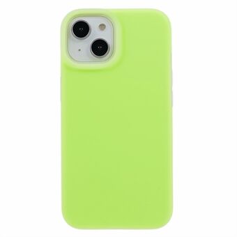 Til iPhone 13 6.1 tommer Jelly Liquid Silikone+PC-telefoncover Anti-ridse telefonbagcover