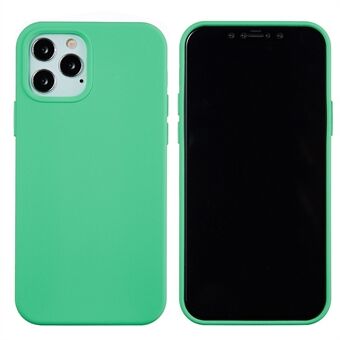 Anti- Scratch flydende silikone blødt telefoncover Shell til iPhone 13 Pro - Grøn
