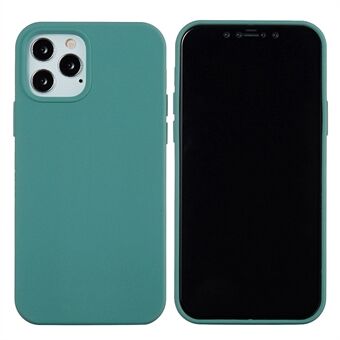 Anti- Scratch flydende silikone blødt telefoncover Shell til iPhone 13 Pro - Fyrnål Grøn