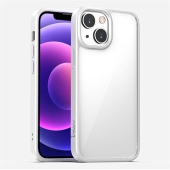 IPAKY PC + TPU Hybrid Cell Phone Case Gennemsigtigt bagcover Shell Protector til iPhone 13 Pro 