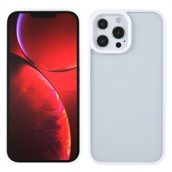 Anti-Drop Clear Acryl Back+ TPU Edge Slim Protective Phone Case til Apple iPhone 13 Pro - Hvid