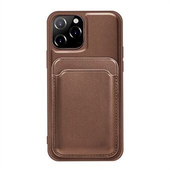MUTURAL YALAN-serien aftagelig magnetkortslot PU-læder telefonbagbeskytter til iPhone 13 Pro 