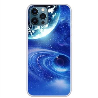 Altomfattende stilfuldt Starry mønsterudskrivning Blødt TPU mobiltelefon cover til iPhone 13 Pro 