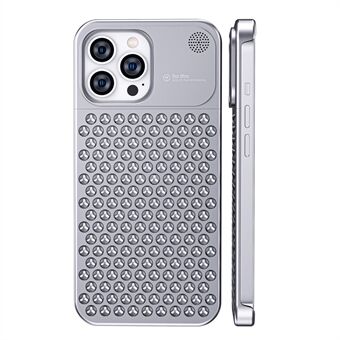 Til iPhone 13 Pro Stødsikker rammeløs aluminiumslegering varmeafledningstelefoncover Telefonbagcover