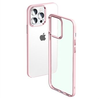 YOOBAO Slim Phone Case til iPhone 13 Pro  beskyttelsescover Silikone + Akryl Anti-Fall telefonskal med metal linseramme