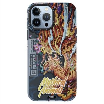 ROCK Mythical Animals InShare Series til iPhone 13 Pro  IMD Animal Pattern Phone Case PET+TPU Anti-ridse beskyttelsescover