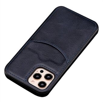 Til iPhone 13 Pro  PU-læder+TPU stødsikkert telefoncover Business Style Card Slot Telefon Shell