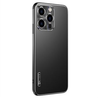 IM-CHEN Slim Phone Case til iPhone 13 Pro  stødsikker etui Hård PC Blød TPU Anti-ridse telefonskal med metal linsecover