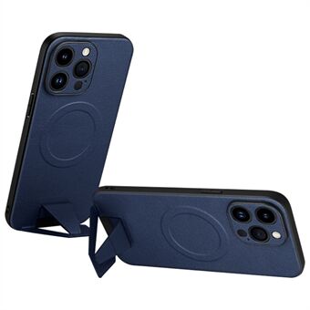 SULADA Star Series til iPhone 13 Pro 6,1 tommer Kickstand telefoncover kompatibel med MagSafe Anti-drop PU lædercoated PC + TPU cover