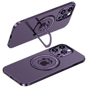 Til iPhone 13 Pro 6,1 tommer magnetisk telefoncover kompatibel med MagSafe Kickstand metal mobiltelefoncover