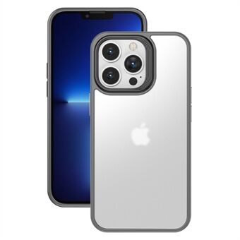 Til iPhone 13 Pro PC+TPU Skin-touch telefonetui Gennemsigtigt mat anti-ridse cover