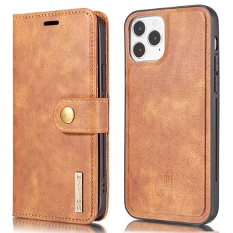DG.MING Split Læder tegnebog Design Aftageligt 2-i-1 telefoncover til iPhone 13 mini 