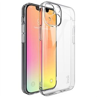 IMAK Crystal Case II Pro Anti-gulning PC Stødsikker Slim-fit beskyttende bagcover til iPhone 13 mini 