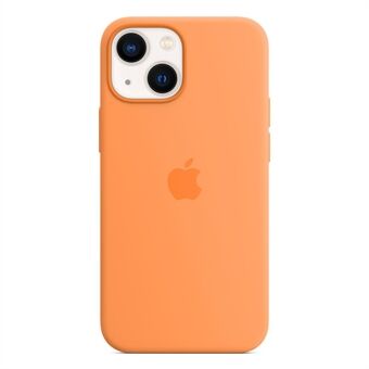 Mobiltelefonbeskytter med magnetisk absorption Flydende silikone telefoncover Kompatibel med MagSafe [Induction Popover] til iPhone 13 mini 