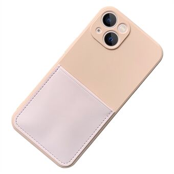 Flydende silikone som præcis udskæring Anti-ridse Anti-drop Light Slim Card Slot Design Telefon Case Shell til iPhone 13 mini 