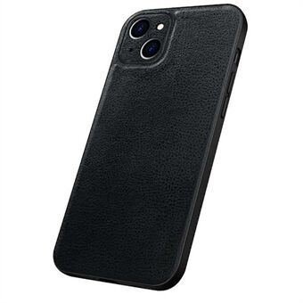 SULADA Mobiltelefon Case Precise Cutout Hard PC + TPU + PU læder telefoncover til iPhone 13 mini 